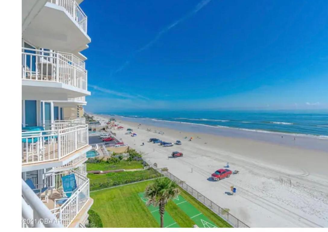 דייטונה ביץ' Beach Oasis 704 Lovely Daytona Ocean Front For 5 Sleeps Up To 12 מראה חיצוני תמונה